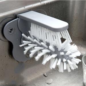 multi-functional cleaning brush, kitchen sink rotating cleaning cup