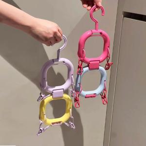 Hat storage clips for behind doors, household baseball cap and flat cap storage rack, wardrobe multi-functional hanging bag display rack