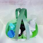 bathroom plastic bath basket cartoon toiletry