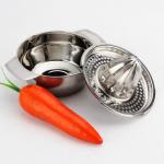 Factory direct sales of stainless steel manual juicer, orange and lemon hand-operated portable juicer, wholesale juicer.