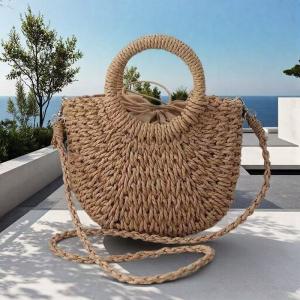 Handwoven Bag Vacation Shoulder
