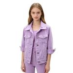 Korean Version Slim-Fit Mid-Sleeve Denim Jacket