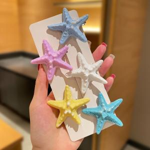 Starfish Simulation Girl Hairpin