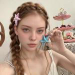 Starfish Simulation Girl Hairpin