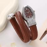 Foreign Trade Snake-Shaped Women's Bracelet Watch