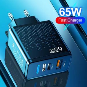 Luminous LED USB+PD Type-c Mobile Phone Charger