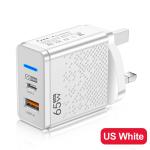 Luminous LED USB+PD Type-c Mobile Phone Charger