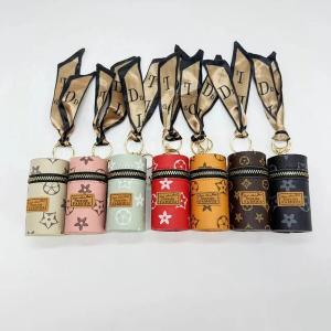 Mini Retro Portable Bag, Creative Leather Keychain Bag, Earphone Pouch