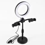 Mobile Phone Stand for Desktop Live Streaming, Video Recording, Vlogging