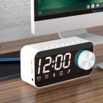 Small Household Appliances Dual Alarm Clock Ai Smart Speaker Digital Product Plug-In Card High Volume Multi-Function Wireless Bluetooth Audio