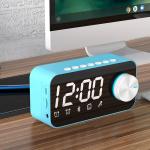 Small Household Appliances Dual Alarm Clock Ai Smart Speaker Digital Product Plug-In Card High Volume Multi-Function Wireless Bluetooth Audio
