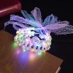 New Flower Butterfly Glowing Headband Flower Hairband for New Year's Eve Market, Children's Headband Toy Wholesale, Promotional Gift