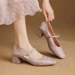 Genuine Leather Mary Jane Shoes