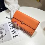 Genuine Leather Wallet for Women, Long Clutch Bag, First-Layer Cowhide, Japanese and Korean Style, Large Capacity, Multiple Card Slots, Id Holder