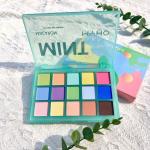 MYHO15 color eyeshadow plate pearlescent matte waterproof non-blooming powder delicate colorful eye shadow dopamine makeup