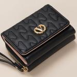 Factory New Women's Short Wallet Versatile Embroidered Coin Purse Women's High-End Wallet Women's Short Wholesale