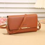 New Women's Wallet Korean Style Multifunctional Shoulder Bag Mid-Length Clutch Bag Coin Purse Factory Direct Sales