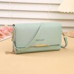 New Women's Wallet Korean Style Multifunctional Shoulder Bag Mid-Length Clutch Bag Coin Purse Factory Direct Sales