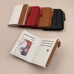 Wholesale from the Source Factory: Women's Short Zipper Wallet, Cross-Border Hot-Selling Color-Blocking Wallet, Women's Coin Purse, Card Holder