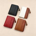 Wholesale from the Source Factory: Women's Short Zipper Wallet, Cross-Border Hot-Selling Color-Blocking Wallet, Women's Coin Purse, Card Holder