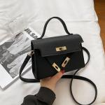 Small Handbag for Women, New Spring and Autumn Style with Lock Buckle, Fashionable Women's Bag, Trendy Ladies' Shoulder Bag, Stylish Crossbody Bag