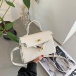 Small Handbag for Women, New Spring and Autumn Style with Lock Buckle, Fashionable Women's Bag, Trendy Ladies' Shoulder Bag, Stylish Crossbody Bag