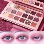 -Color Desert Eyeshadow Palette, Earth-Toned Eyeshadow Palette with Shimmer, Matte, and Glitter, Affordable for Students, Women