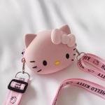 Hallokitty Female Cute Kidsren's Bag Hello Kitty Crossbody Bag Shoulder Coin Bag Mini Backpack