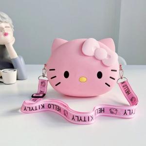 Hallokitty Female Cute Kidsren's Bag Hello Kitty Crossbody Bag Shoulder Coin Bag Mini Backpack