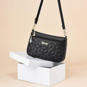 Bag Women's Large Capacity Soft Leather Women's One-shoulder Crosbody Mother Bag Women's Casual Shopping Bag Small Bag