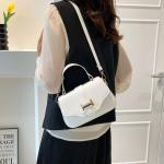 High-Appearance French Retro Small Square Bag for Women, luxury Leather Belt Versatile Shoulder Bag and Crossbody Bag