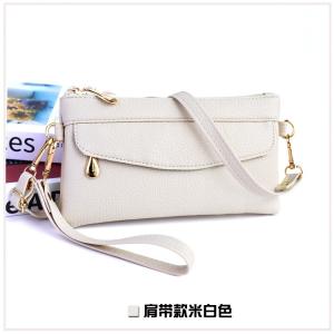 Middle-aged Mom Bag Simple Crossbody Shoulder Bag Soft Face PU Hand Bag Food Buying Commuter Portable Women's Bag