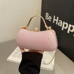 Unique Style Box Bag 2026 Autumn and Winter New Trendy Fashion Chain Evening Bag with Sparkling Rhinestones for Women, Shoulder and Crossbody Bag