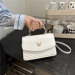 Versatile Trendy New Bow-Knot Fashion Small Square Bag for Women, Stylish Casual Light Luxury High-End Temperament Crossbody Bag