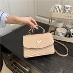 Versatile Trendy New Bow-Knot Fashion Small Square Bag for Women, Stylish Casual Light Luxury High-End Temperament Crossbody Bag