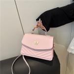 Versatile Trendy New Bow-Knot Fashion Small Square Bag for Women, Stylish Casual Light Luxury High-End Temperament Crossbody Bag