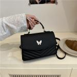 Versatile Trendy New Bow-Knot Fashion Small Square Bag for Women, Stylish Casual Light Luxury High-End Temperament Crossbody Bag